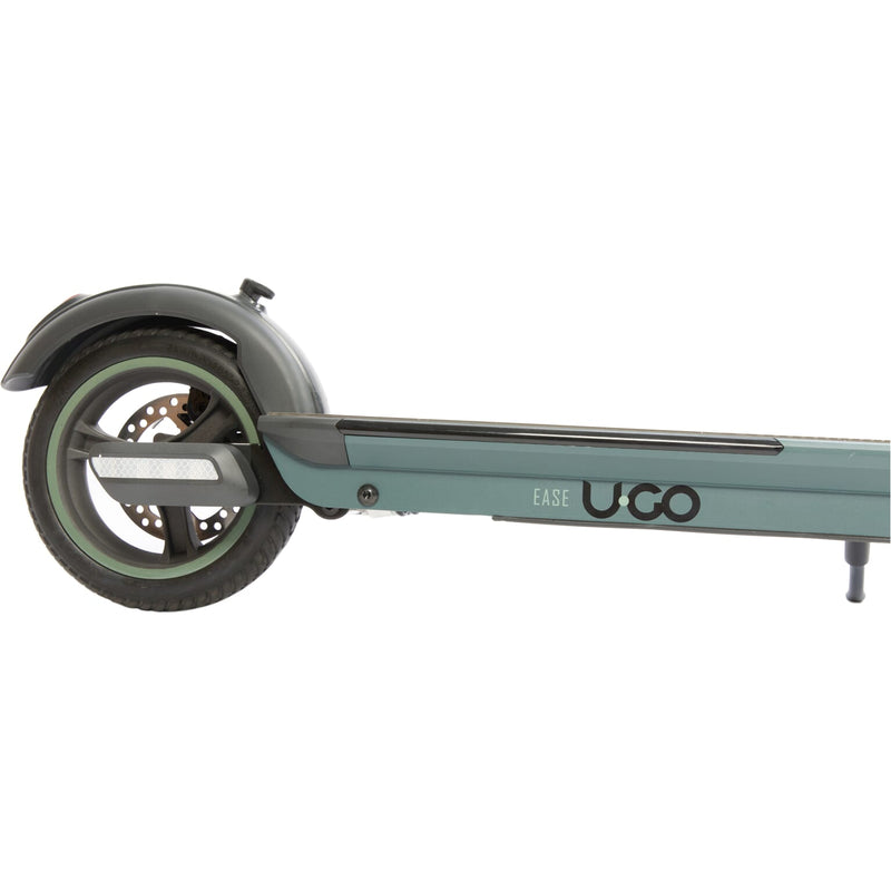Afbeelding laden in galerijviewer, UGO Ease e-step vouwbaar dark green 25 km u 36volt 8ah 15kg
