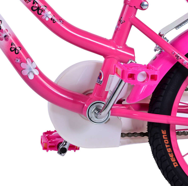 Afbeelding laden in galerijviewer, Volare Lovely Kinderfiets Meisjes 16 inch Roze Wit
