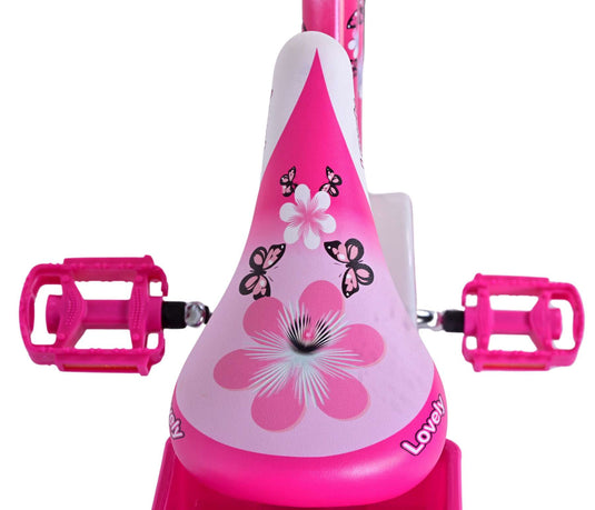 Volare Lovely Kinderfiets Meisjes 16 inch Roze Wit