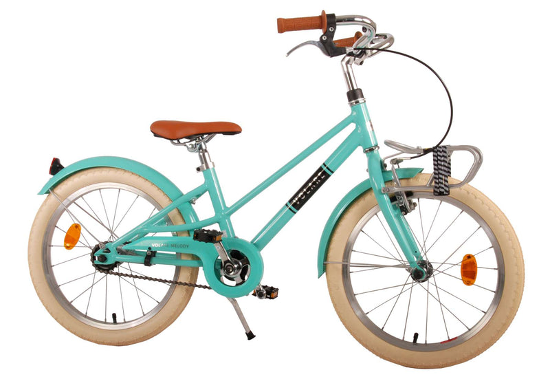 Afbeelding laden in galerijviewer, Volare Melody Kinderfiets Meisjes 18 inch Turquoise Prime Collection
