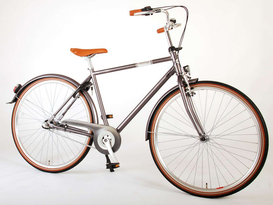 VOLARE Lifestyle Jongensfiets Tiener 48 cm lage zadelstandGrijs 3 versnellingen