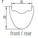 Afbeelding laden in galerijviewer, Miche achterwiel 29 k4 regular steekas 142 shim center lock

