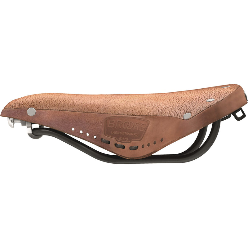 Afbeelding laden in galerijviewer, Brooks Zadel B17S Softenet short dark tan
