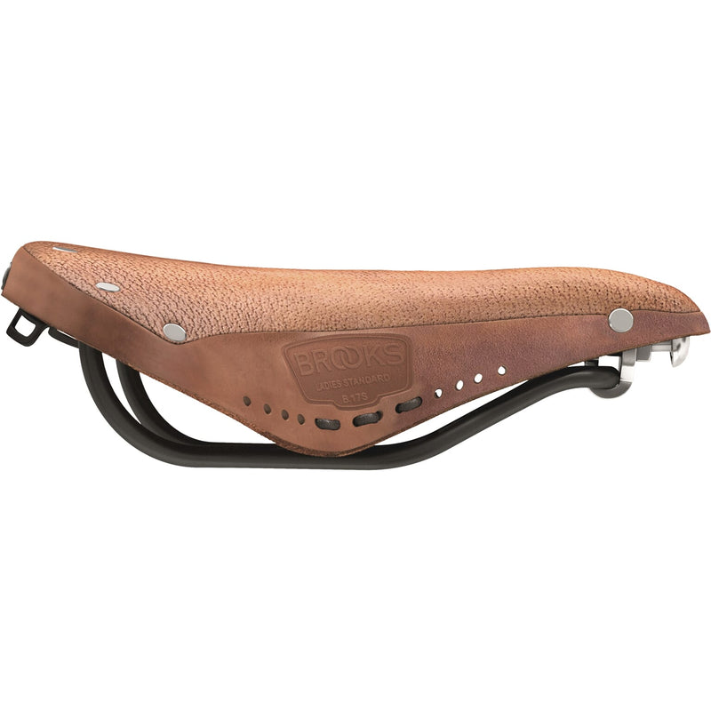 Afbeelding laden in galerijviewer, Brooks Zadel B17S Softenet short dark tan
