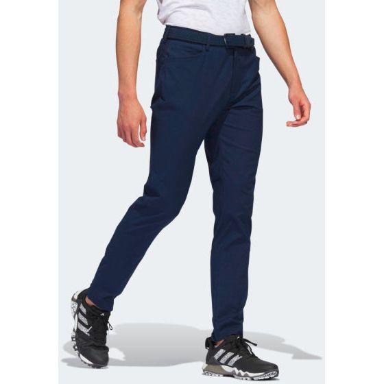Afbeelding laden in galerijviewer, Adidas Go-to 5 pocket golfbroek donkerblauw heren maat 32x30
