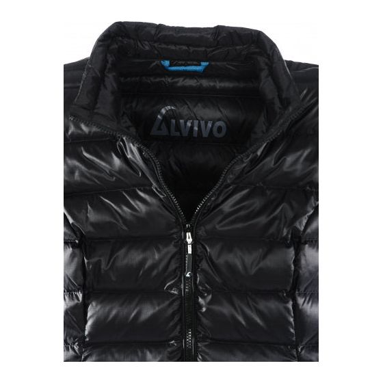 Afbeelding laden in galerijviewer, Alvivo Outdoorjack Helsinki dames nylon dons zwart maat XS
