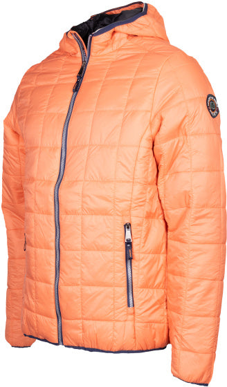 Afbeelding laden in galerijviewer, Arbaer Aaron Padded Jacket Heren Koraaloranje Maat 3XL
