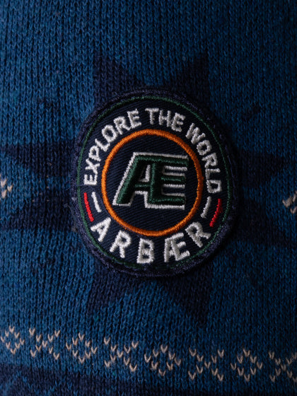 Afbeelding laden in galerijviewer, Arbaer Antonio Norwegian vest heren blauw maat XL
