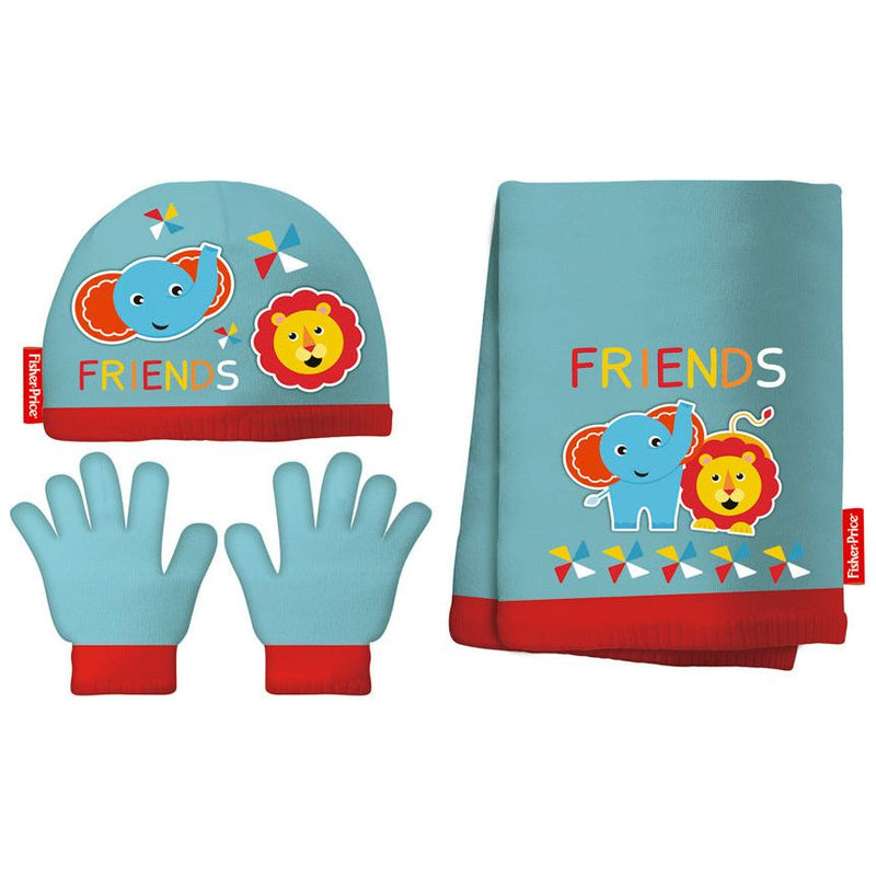Afbeelding laden in galerijviewer, Arditex Accessoiresset junior acryl blauw rood 3-delig one-size
