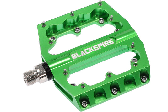 Blackspire Sub 420 cnc pedaal inclusief gemonteerde vervangbare pennen lime groen