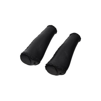 Qtcycletech Qt cycle tech handvat set leer 135 mm ergo schroefb blister 0502152