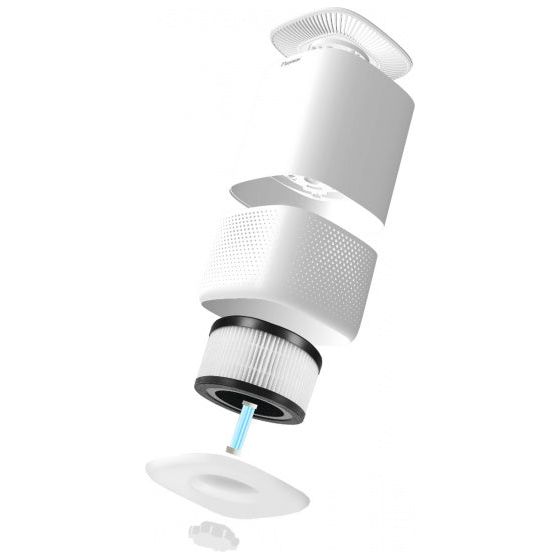 Afbeelding laden in galerijviewer, Bestron Luchtfilter Airp100uv 3-in-1 wit
