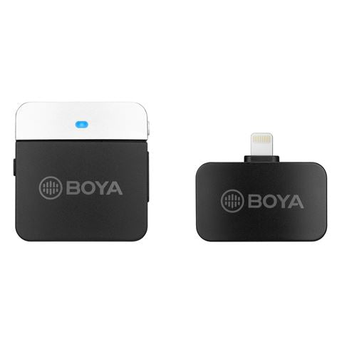 Afbeelding laden in galerijviewer, Boya 2.4 GHz Dasspeld Microfoon Draadloos BY-M1LV-D voor iOS
