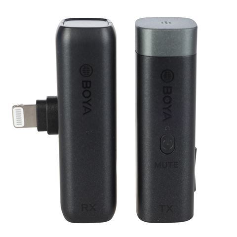 Afbeelding laden in galerijviewer, Boya 2.4 GHz Dasspeld Microfoon Draadloos BY-WM3D voor iOS
