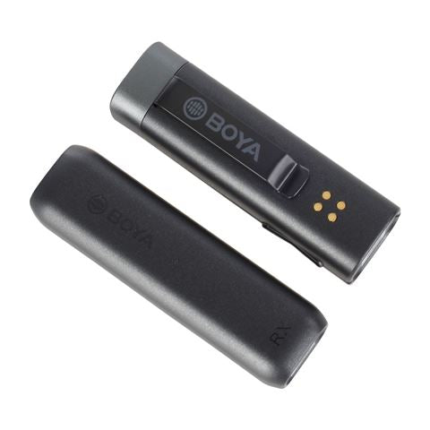 Afbeelding laden in galerijviewer, Boya 2.4 GHz Dasspeld Microfoon Draadloos BY-WM3D voor iOS
