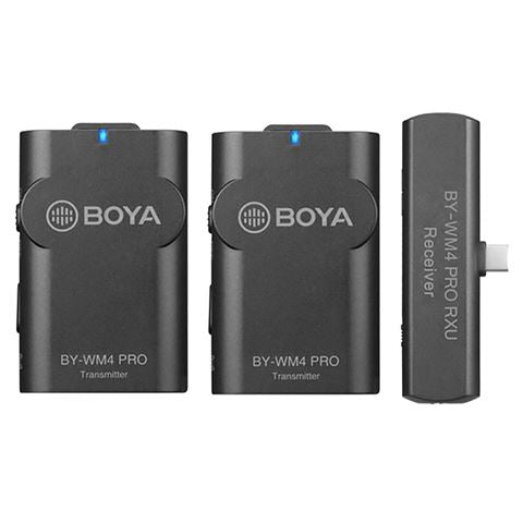 Afbeelding laden in galerijviewer, Boya 2.4 GHz Duo Lavalier Microfoon Draadloos BY-WM4 Pro-K6 voor Android
