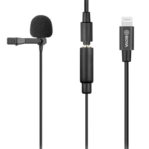 Afbeelding laden in galerijviewer, Boya Clip-on Lavalier Microfoon BY-M2 voor iOS
