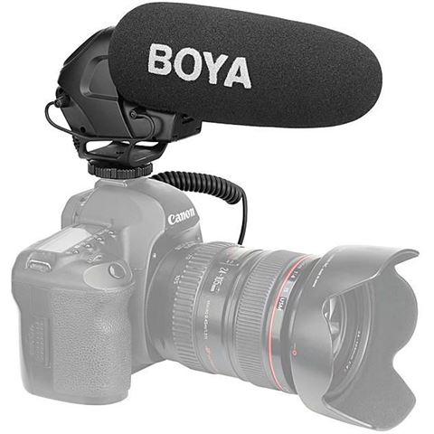 Afbeelding laden in galerijviewer, Boya Condensator Shotgun Richtmicrofoon BY-BM3031
