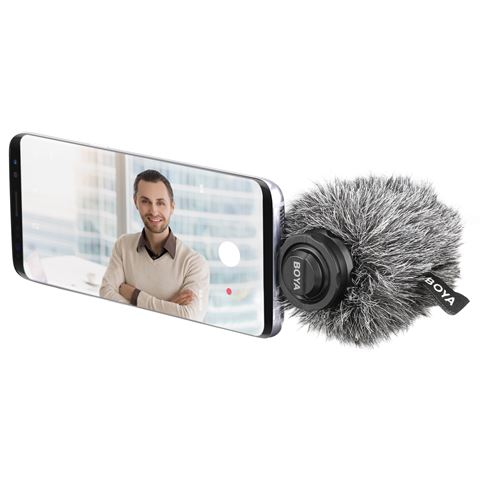 Afbeelding laden in galerijviewer, Boya Digitale Shotgun Microfoon BY-DM100 voor Android USB-C
