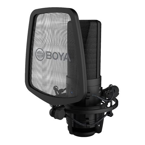 Afbeelding laden in galerijviewer, Boya Grootmembraan Condensator Microfoon BY-M1000
