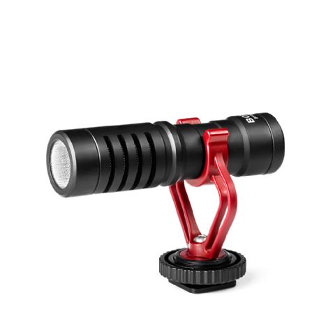 Afbeelding laden in galerijviewer, Boya Universele Compacte Shotgun Richtmicrofoon BY-MM1
