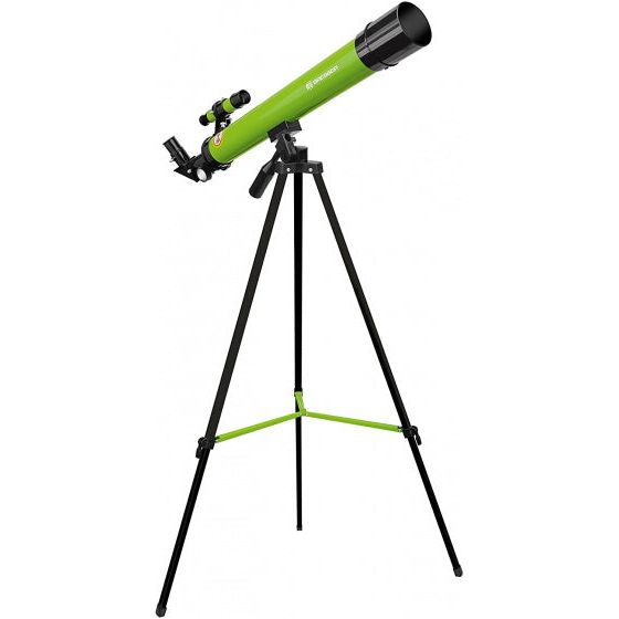 Afbeelding laden in galerijviewer, Bresser Telescoop 45 600 junior 56 cm aluminium groen 10-delig
