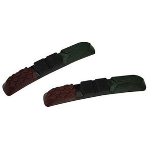 Alhonga (shimano) v-brake remblok rubbers 3 kleur 2 paar op kaart