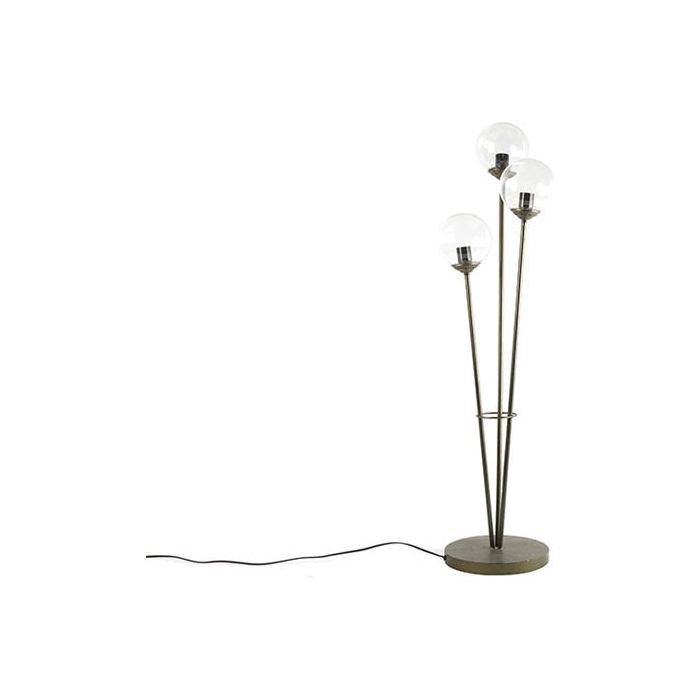 Afbeelding laden in galerijviewer, Hi-point Laurens staande lamp 124 cm E27 RVS 40W goud
