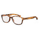 Cwi Leesbril unisex rechthoekig bruin (CWI4000) sterkte +2.5