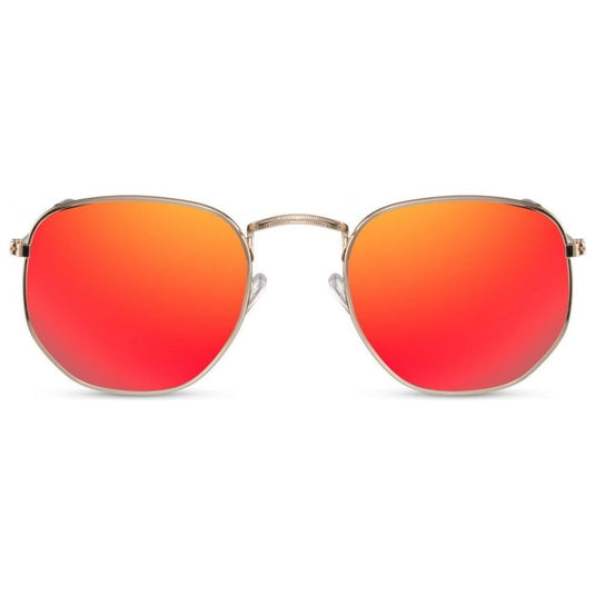 zonnebril unisex goud rood (CWI2413)