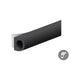 Ellen Tochtband D-profiel Zwart 8x6mm 7.5m