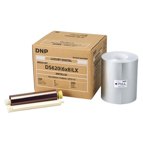 Afbeelding laden in galerijviewer, DNP Papier Metallic 1 Rol � 200 St. 15x20 voor DS620
