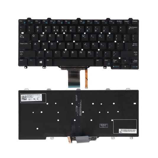 Dell laptop toetsenbord qwerty us + backlit