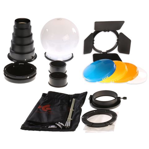 Afbeelding laden in galerijviewer, Falcon Eyes Accessoire Set LA-K7 voor Mini Fresnel
