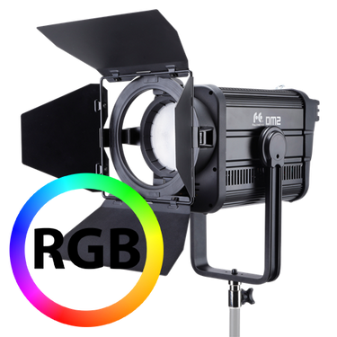 Falcon Eyes RGB LED Fresnel Spot Dimbaar DM2 200W