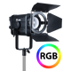 Falcon Eyes RGB LED Fresnel Spot Dimbaar DM4 400W