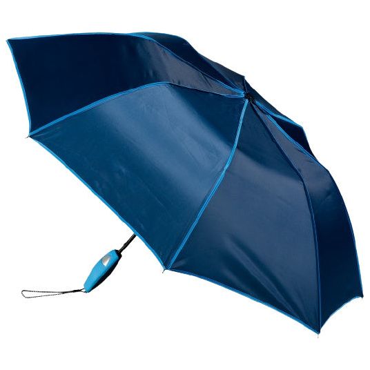 Afbeelding laden in galerijviewer, Falconetti Paraplu automatisch 94 cm polyester donkerblauw
