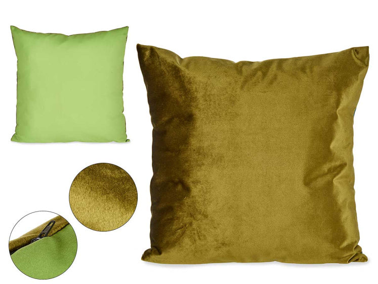 Afbeelding laden in galerijviewer, Giftdecor Sierkussen 45 x 45 cm polyester groen

