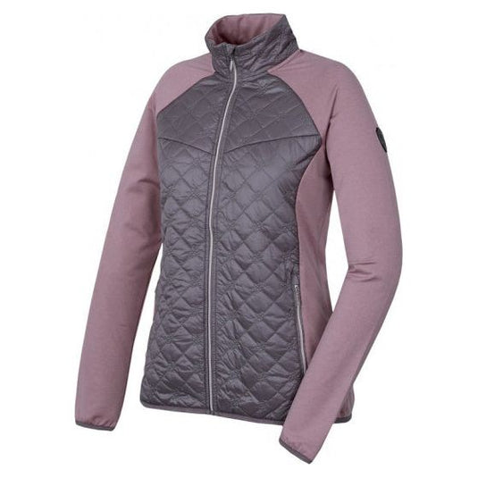 Hannah Outdoorvest Elsa dames polyester roze grijs maat 36