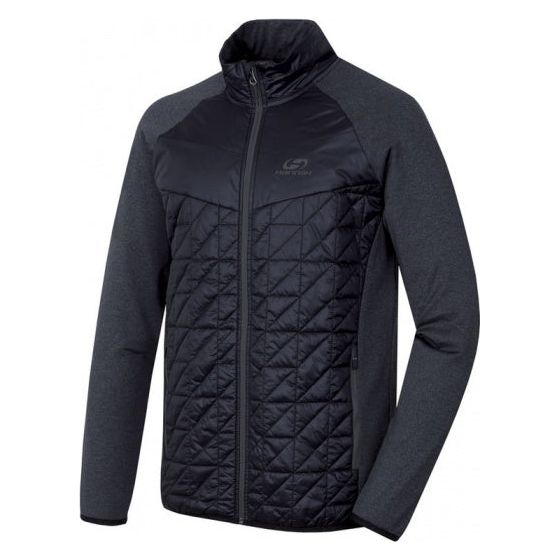 Afbeelding laden in galerijviewer, Hannah Outdoorvest Enryx heren polyester donkergrijs maat XL
