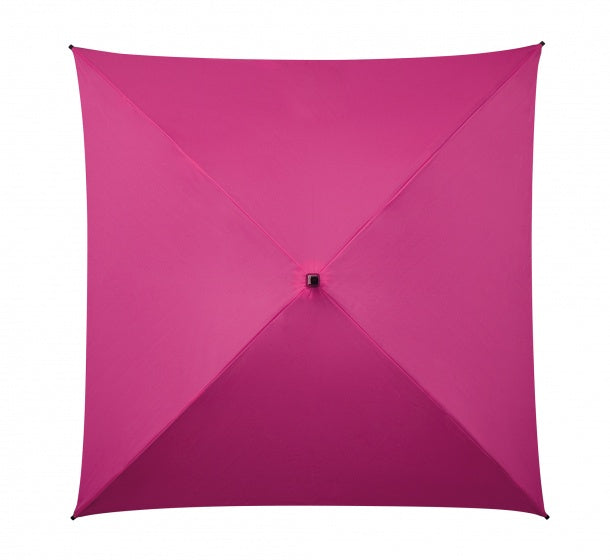 Afbeelding laden in galerijviewer, All square Paraplu vierkant 94 cm polyester roze
