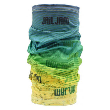 Jail jam Nekwarmer Tube polyester elastaan groen maat one-size