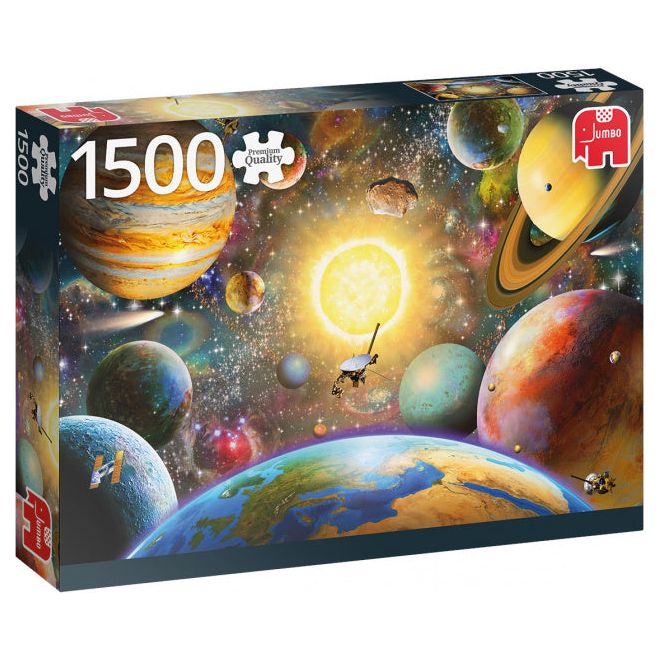 Afbeelding laden in galerijviewer, Jumbo Premium Floating in Outer Space legpuzzel 1500 stukjes
