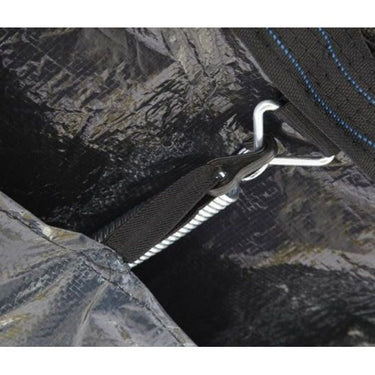 Jumpking Trampoline afdekhoes zwart ovaal 3,05 x 4,57 meter