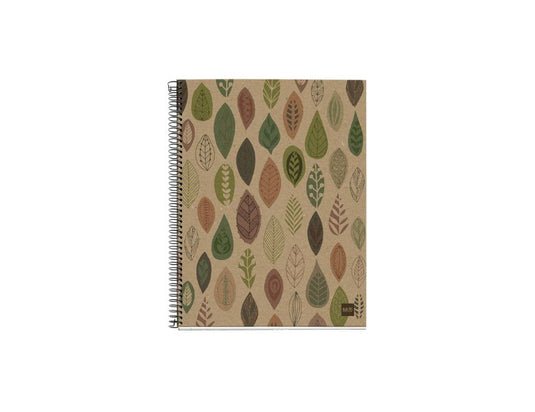 Miquelrius Notitieboek Leaves A5 Gelinieerd 120 blz