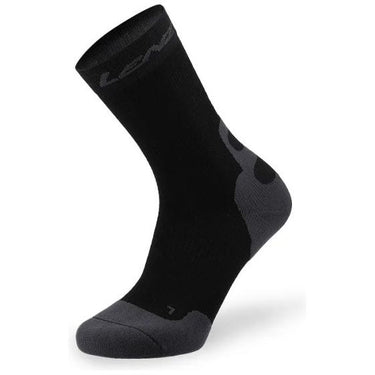 Lenz Sokken Compression 7.0 Mid merinowol zwart maat 42-44