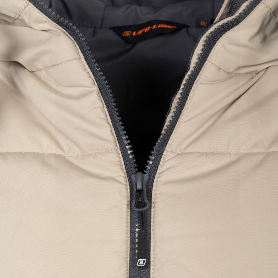 Afbeelding laden in galerijviewer, Life line Howitt Fake Down Parka dames beige maat L
