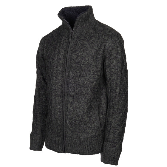 Afbeelding laden in galerijviewer, Life line Morgan 2 Morgan knit full zip heren groen maat XL
