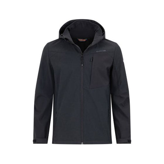 Life line Murray Softshell Jacket heren zwart maat L