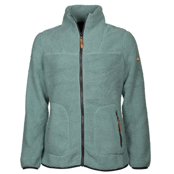 Afbeelding laden in galerijviewer, Life line Wendy fleecevest dames groen maat 4XL
